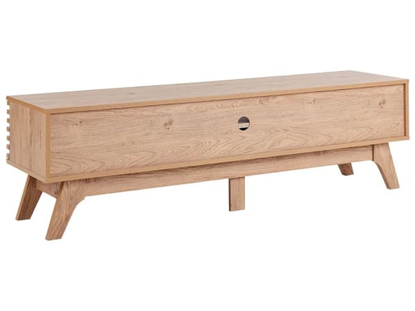 TV-bord Lyst Tre Oppbevaring Hylle Skap Kabelstyring Moderne Design
