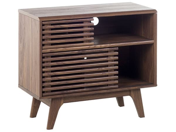 TV-benk mørkt tre 69 x 79 cm kommode