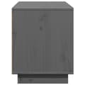 Miniatyrbillede 8 af 11: vidaXL tv-bord 110,5x35x44 cm massivt fyrretræ grå