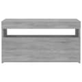 Pikkukuva 7 / 11: vidaXL TV-taso LED-valoilla harmaa Sonoma 75x35x40 cm