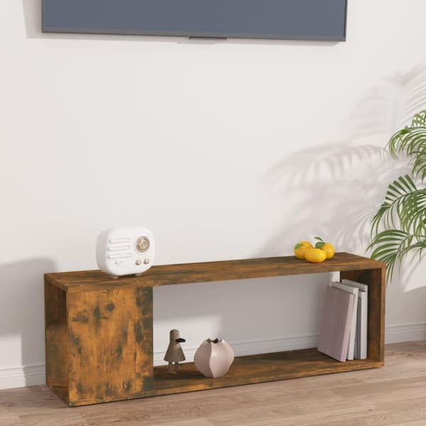 vidaXL TV-taso savutammi 100x24x32 cm tekninen puu