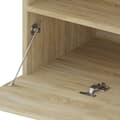 Miniatyrbilde 8 av 11: vidaXL TV-benker 2 stk med LED-lys sonoma eik 75x35x40 cm