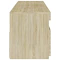 Miniatyrbilde 10 av 11: vidaXL TV-benker 2 stk med LED-lys sonoma eik 75x35x40 cm