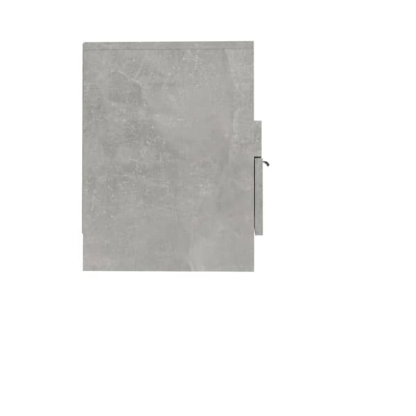 vidaXL Tv-bänk betonggrå 150x33,5x45 cm konstruerat trä
