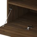 Miniatyrbild 11 av 11: vidaXL Tv-bänk med LED-belysning brun ek 75x35x40 cm