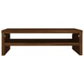 Miniatyrbilde 5 av 8: vidaXL Skjermstativ brun eik 42x24x13 cm konstruert tre