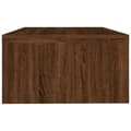 Miniatyrbilde 6 av 8: vidaXL Skjermstativ brun eik 42x24x13 cm konstruert tre