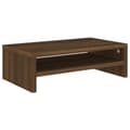 Miniatyrbilde 1 av 8: vidaXL Skjermstativ brun eik 42x24x13 cm konstruert tre