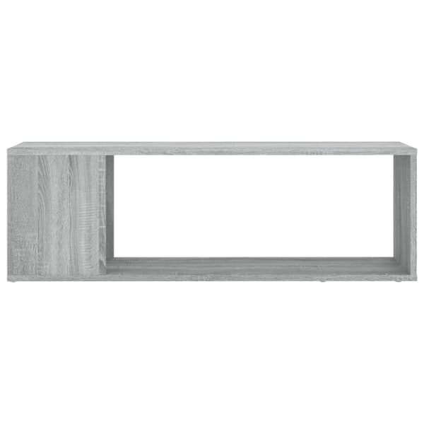 vidaXL TV-benk grå sonoma 100x24x32 cm konstruert tre