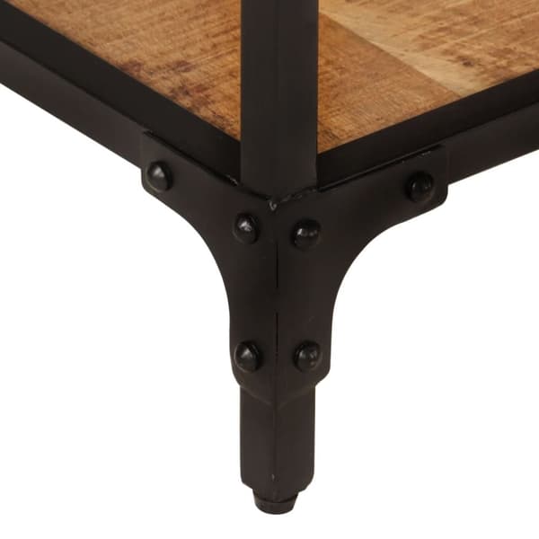 vidaXL tv-bord 150x30x41 cm massivt mangotræ