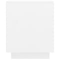 Miniatyrbillede 6 af 11: vidaXL tv-bord 74x35x44 cm massivt fyrretræ hvid