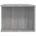 Pikkukuva 5 / 11: vidaXL TV-taso LED-valoilla harmaa Sonoma 135x39x30 cm