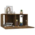 Miniatyrbillede 3 af 9: vidaXL tv-skabe 2 stk. 60x30x30 cm konstrueret træ røget egetræ
