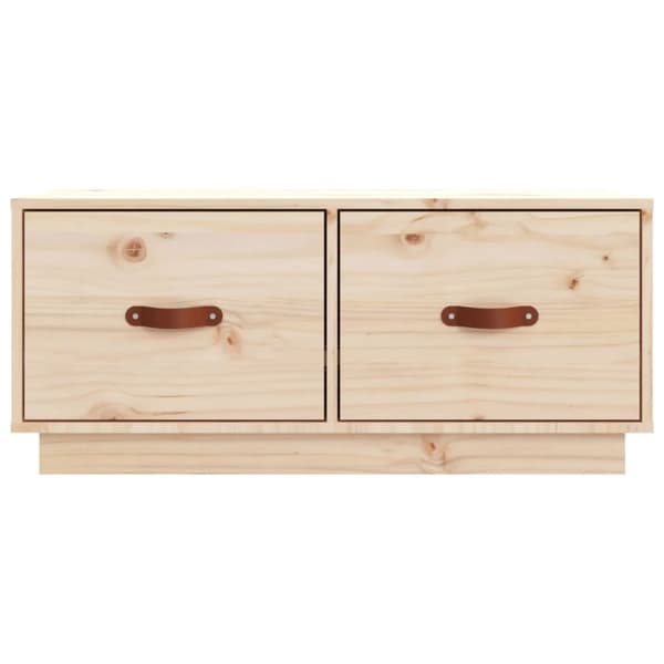 vidaXL TV-benk 80x34x35 cm heltre furu