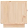 Miniatyrbilde 8 av 10: vidaXL TV-benk 80x34x35 cm heltre furu