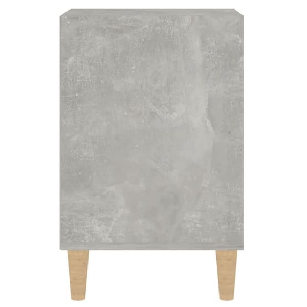 vidaXL Tv-bänk betonggrå 100x35x55 cm konstruerat trä
