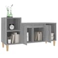 Miniatyrbilde 4 av 10: vidaXL TV-benk grå sonoma 100x35x55 cm konstruert tre