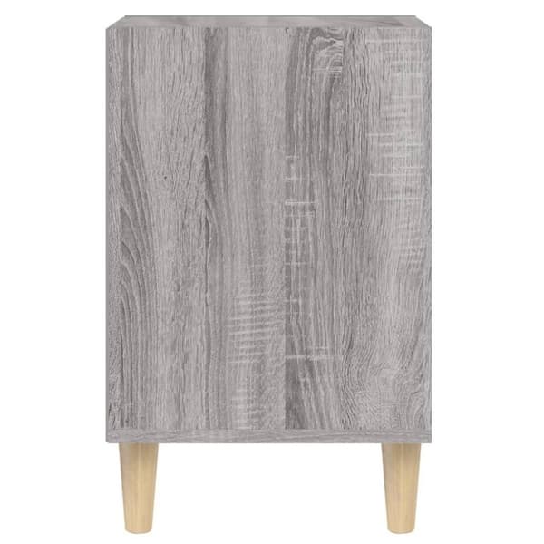 vidaXL TV-benk grå sonoma 100x35x55 cm konstruert tre