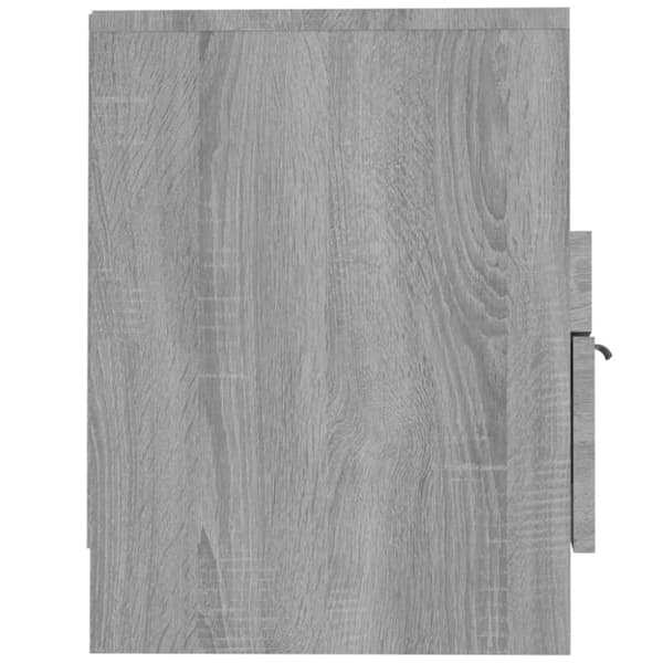 vidaXL TV-benk grå sonoma 150x33,5x45 cm konstruert tre