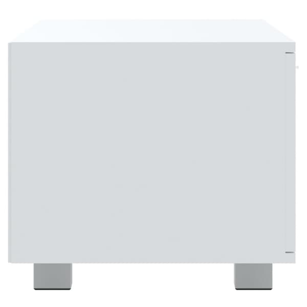 vidaXL TV-benk hvit 120x40,5x35 cm konstruert tre