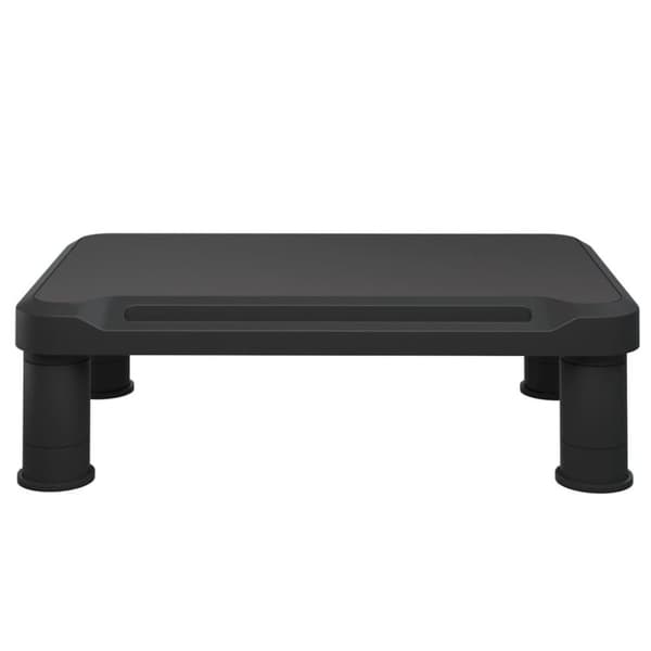 vidaXL Monitorstativ svart 38x24x10,5 cm