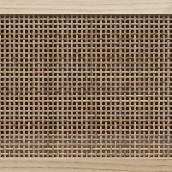 vidaXL TV-benk brun 105x30x40 cm heltre furu og naturrotting