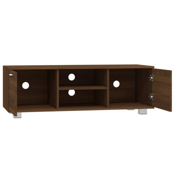 vidaXL TV-benk sonoma eik 120x40,5x35 cm konstruert tre