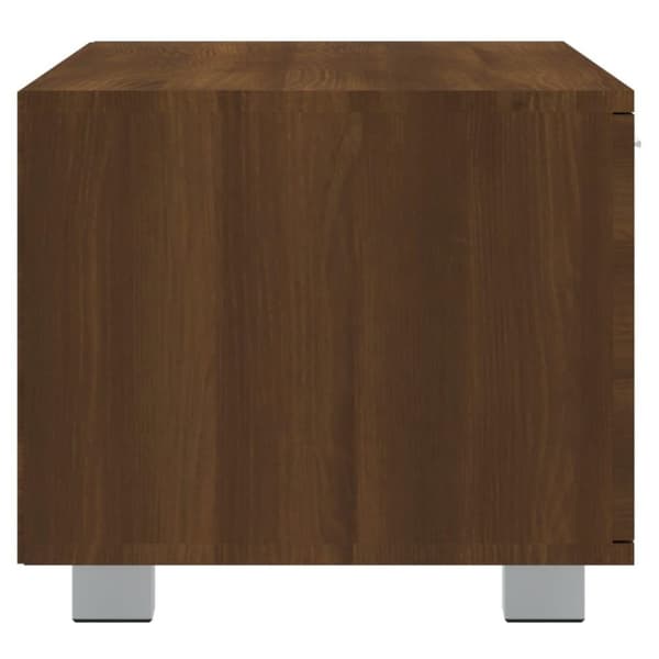 vidaXL TV-benk sonoma eik 120x40,5x35 cm konstruert tre