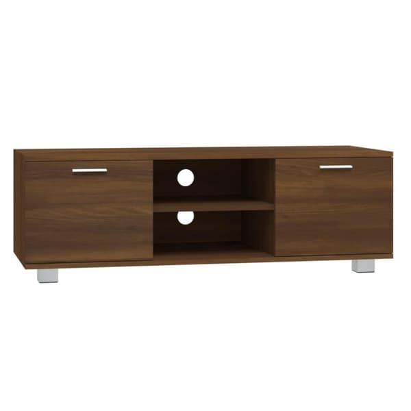 vidaXL TV-benk sonoma eik 120x40,5x35 cm konstruert tre