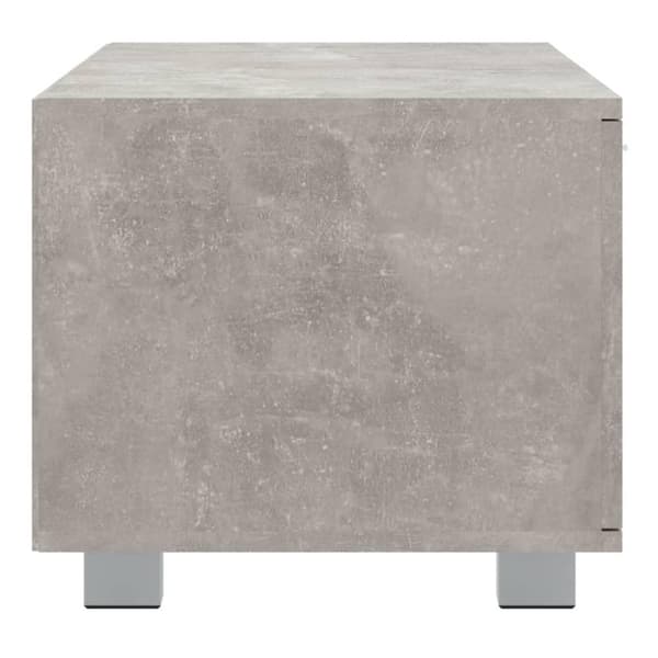 vidaXL TV-benk betonggrå 140x40,5x35 cm konstruert tre