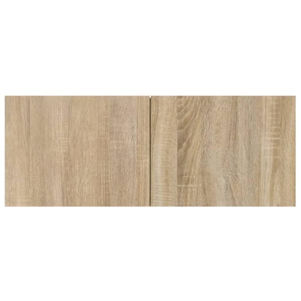 vidaXL TV-benker 4 stk sonoma eik 80x30x30 cm konstruert tre