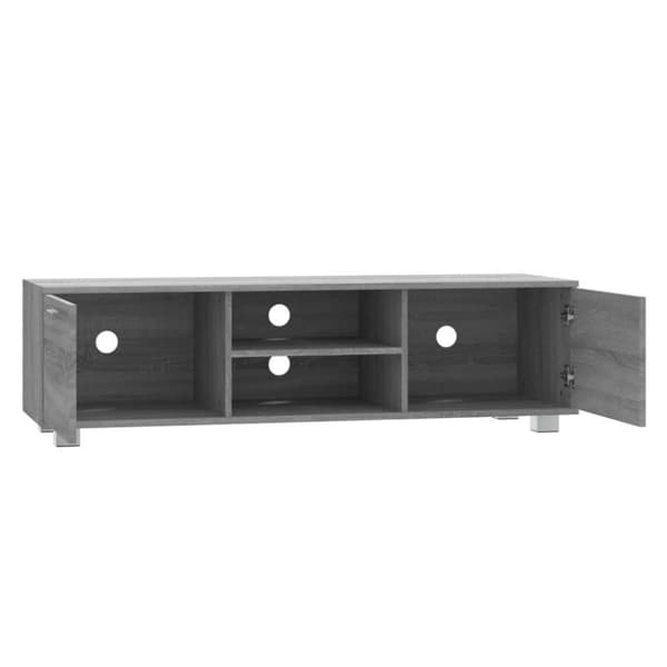 vidaXL TV-benk grå sonoma 140x40,5x35 cm konstruert tre