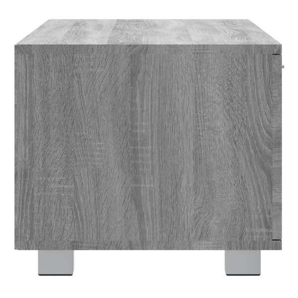 vidaXL TV-benk grå sonoma 140x40,5x35 cm konstruert tre