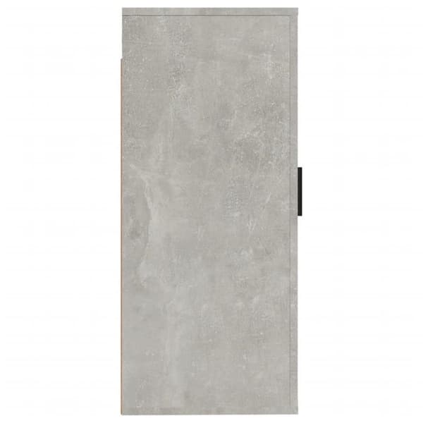 vidaXL væghængt tv-skab 40x34,5x80 cm betongrå