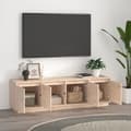 Miniatyrbillede 4 af 11: vidaXL tv-bord 156x37x45 cm massivt fyrretræ