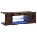 Pikkukuva 2 / 11: vidaXL TV-taso LED-valoilla savutammi 90x39x30 cm