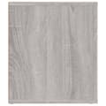 Pikkukuva 8 / 10: vidaXL TV-taso harmaa Sonoma 100x35x40 cm tekninen puu