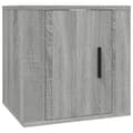 Pikkukuva 5 / 11: vidaXL Seinäkiinnitettävät TV-tasot 2 kpl harmaa Sonoma 40x34,5x40 cm
