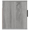 Pikkukuva 7 / 11: vidaXL Seinäkiinnitettävät TV-tasot 2 kpl harmaa Sonoma 40x34,5x40 cm