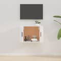 Miniatyrbillede 3 af 11: vidaXL væghængt tv-skab 57x34,5x40 cm hvid