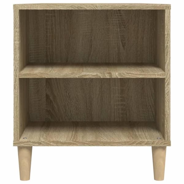 vidaXL tv-bord 102x44,5x50 cm konstrueret træ sonoma-eg