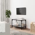 Pikkukuva 11 / 11: vidaXL TV-taso harmaa Sonoma 60x33x41 cm tekninen puu ja teräs