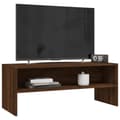 Miniatyrbillede 4 af 8: vidaXL tv-bord 100x40x40 cm konstrueret træ brun egetræsfarve