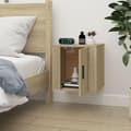 Miniatyrbillede 4 af 11: vidaXL væghængt tv-skab 40x34,5x40 cm sonoma-eg