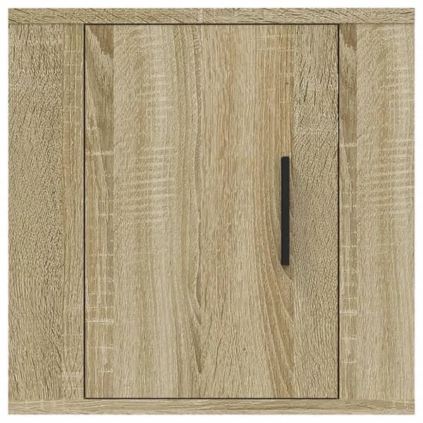 vidaXL væghængt tv-skab 40x34,5x40 cm sonoma-eg