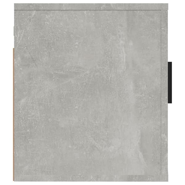vidaXL Seinäkiinnitettävä TV-taso betoninharmaa 40x34,5x40 cm