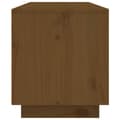Miniatyrbillede 8 af 11: vidaXL tv-bord 80x35x40,5 cm massivt fyrretræ gyldenbrun