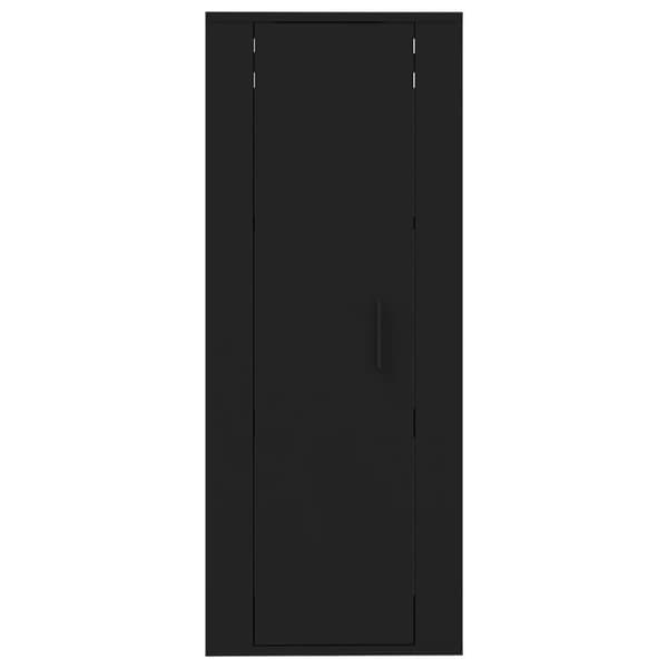 vidaXL væghængt tv-skab 40x34,5x100 cm sort