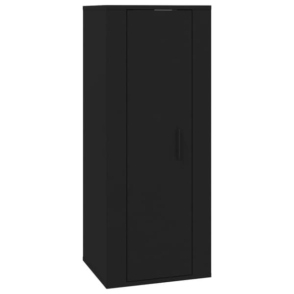 vidaXL væghængt tv-skab 40x34,5x100 cm sort