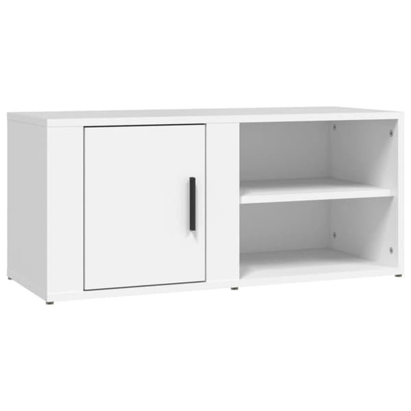 vidaXL tv-borde 2 stk. 80x31,5x36 cm konstrueret træ hvid